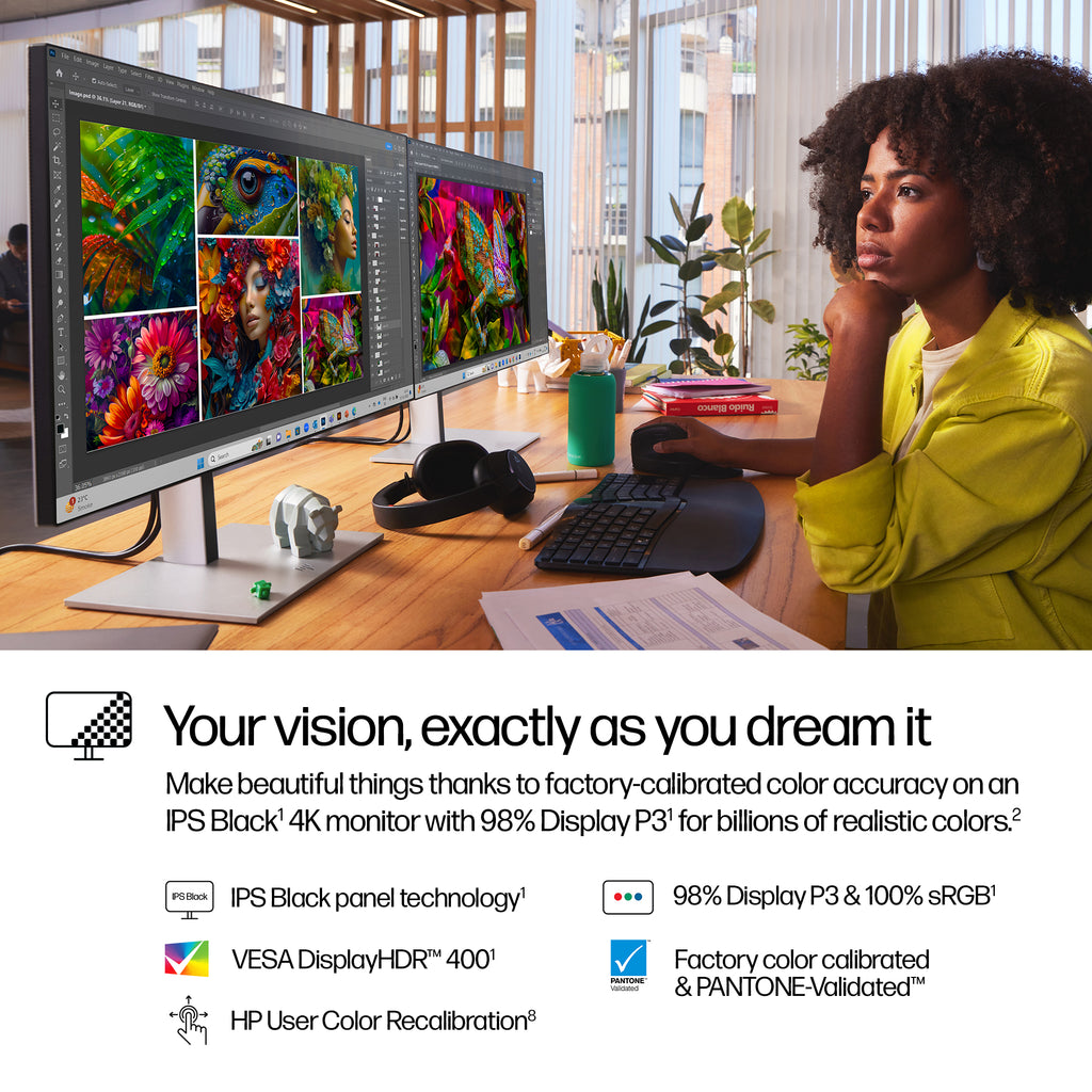 HP Series 7 Pro 727pk 27" 4K Thunderbolt 4 Monitor