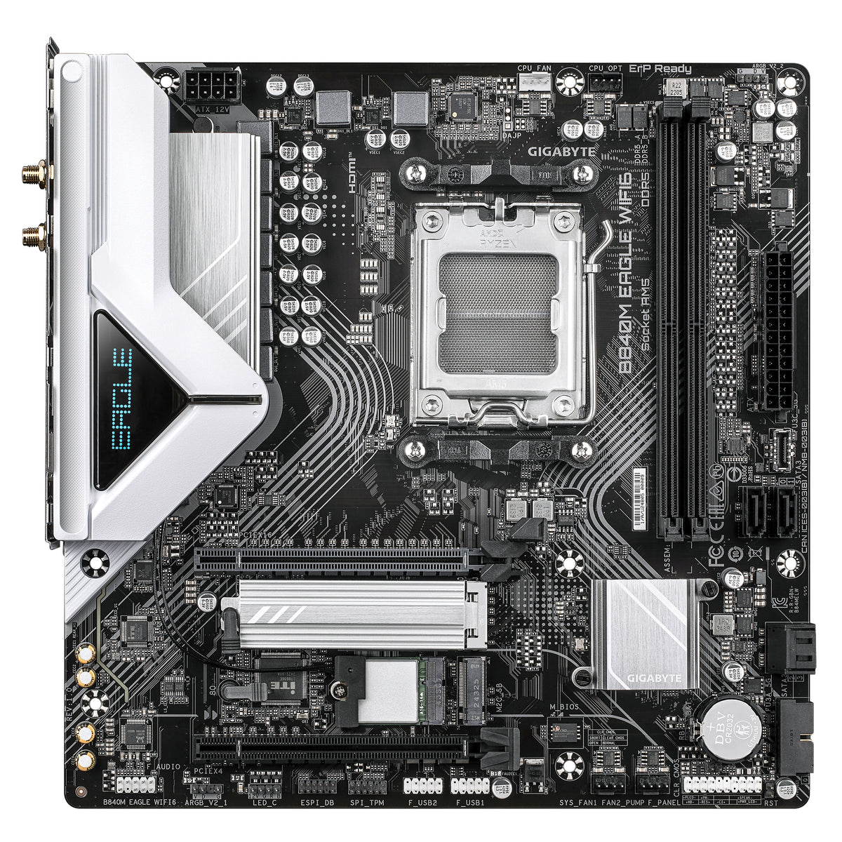 Gigabyte B840M Eagle WiFi6 AM5 Micro-ATX DDR5 Motherboard