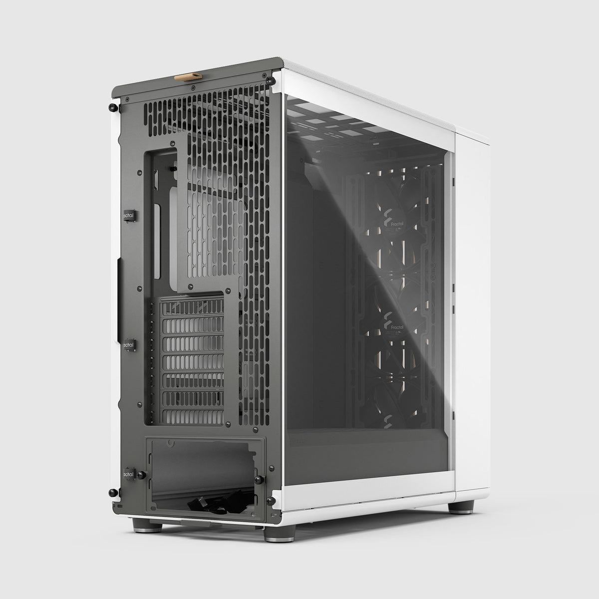 Fractal Design North XL RC Chalk White TG Clear Full Tower Case