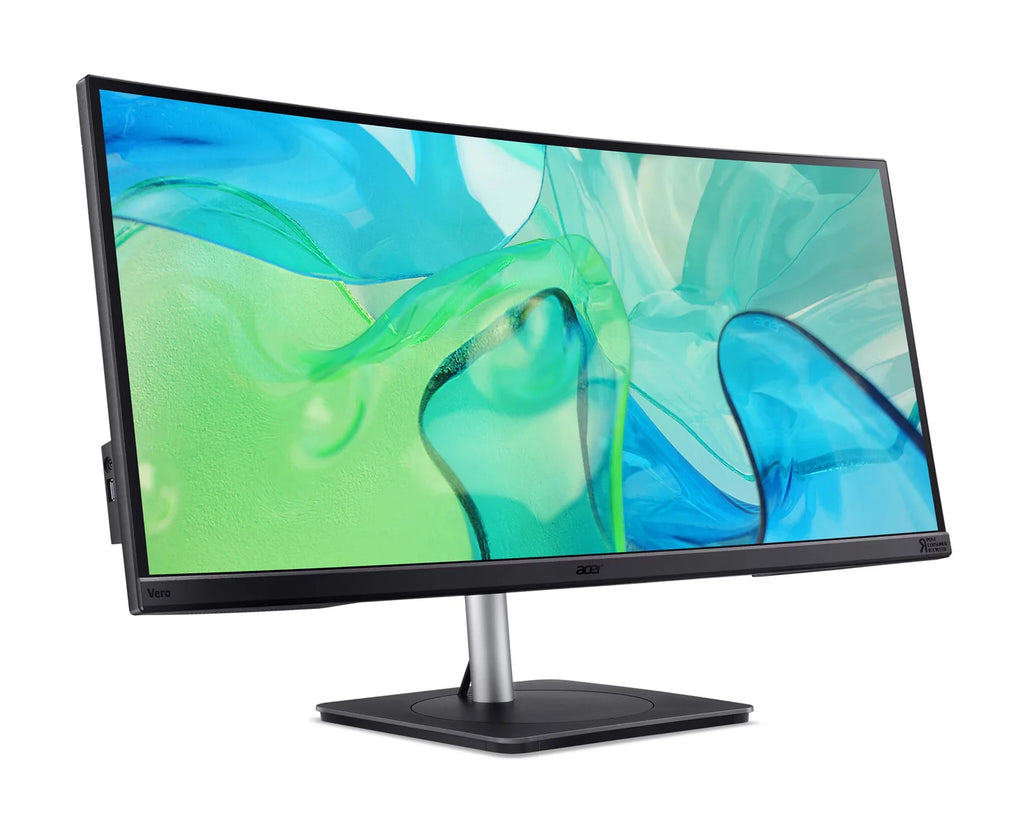 Acer CB3 Vero CB343CURD docking monitor - 34", UWQHD, 21:9 ultrawide, 3800R curve, 60Hz, AdaptiveSync, webcam, height adjustable