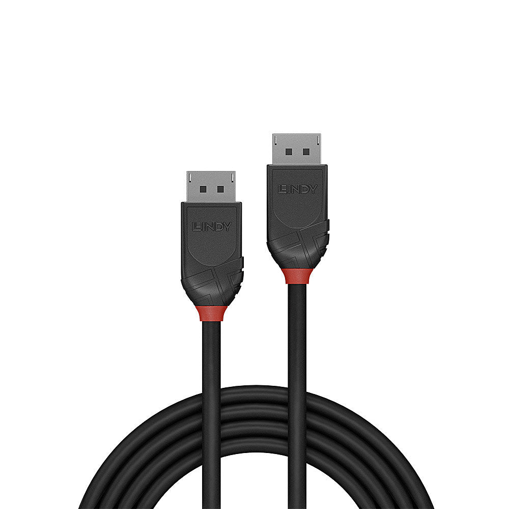 Lindy 36493 DisplayPort 1.2 Cable Black Line 3m 4K@60Hz