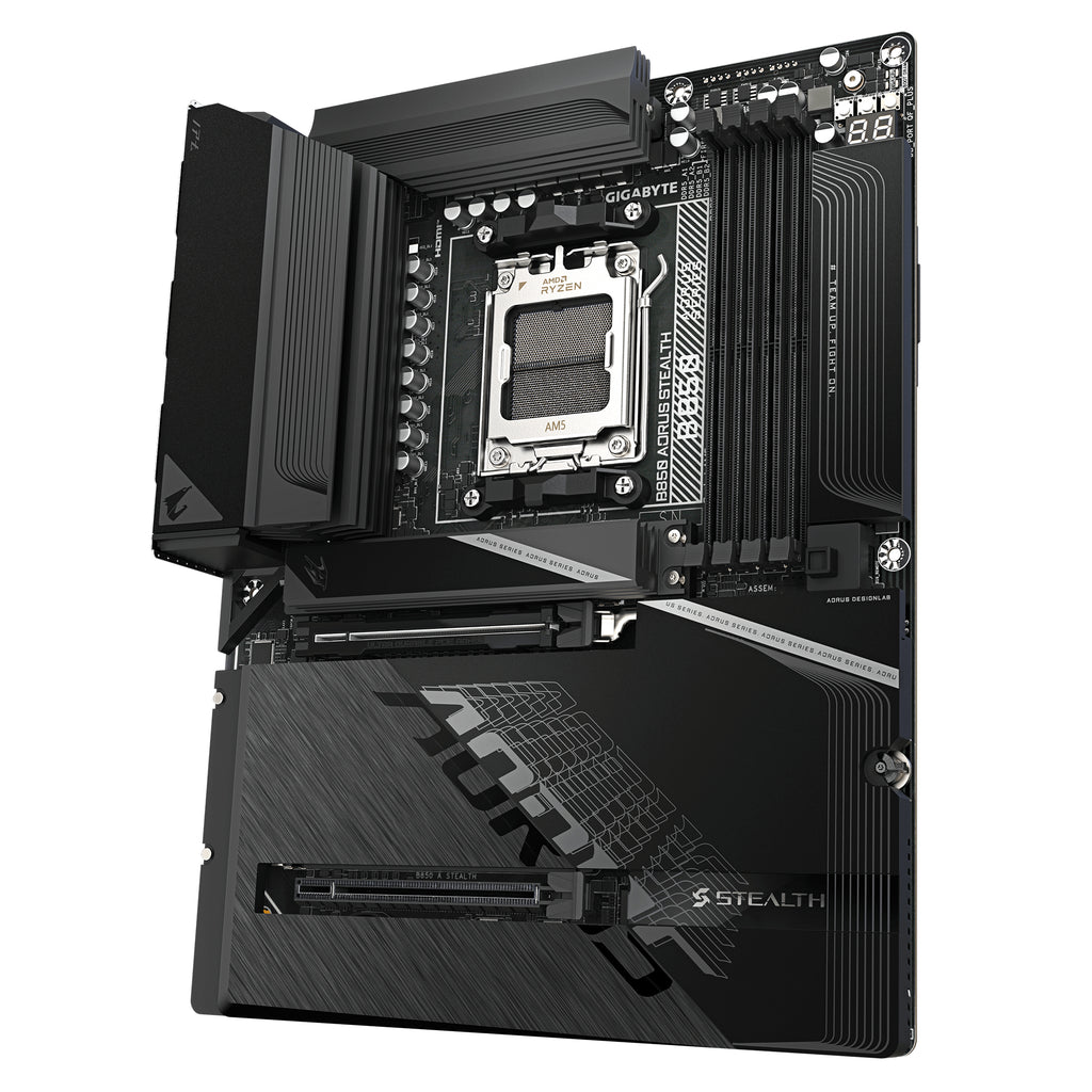 Gigabyte B850 AORUS STEALTH AM5 ATX Motherboard - Wi-Fi 7