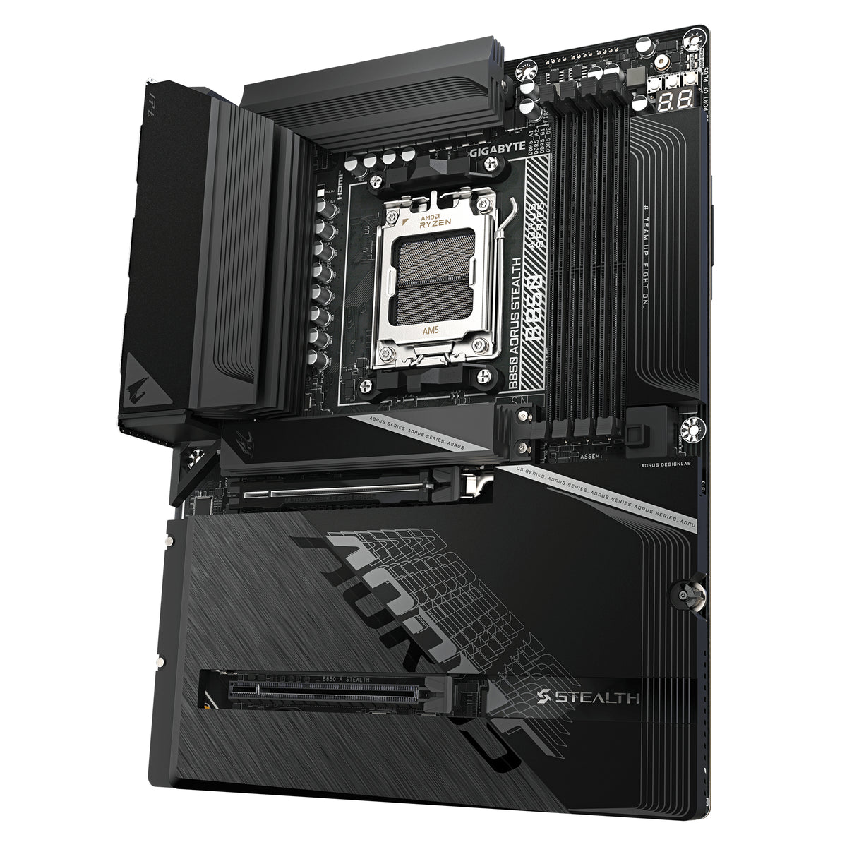Gigabyte B850 AORUS STEALTH AM5 ATX Motherboard - Wi-Fi 7
