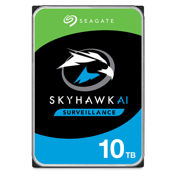 Seagate SkyHawk AI 10TB Surveillance HDD - ST10000VE001
