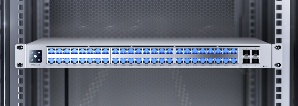 Ubiquiti UniFi Switch Pro XG 48 - 32x10GbE, 16x2.5GbE, 4x25G SFP28