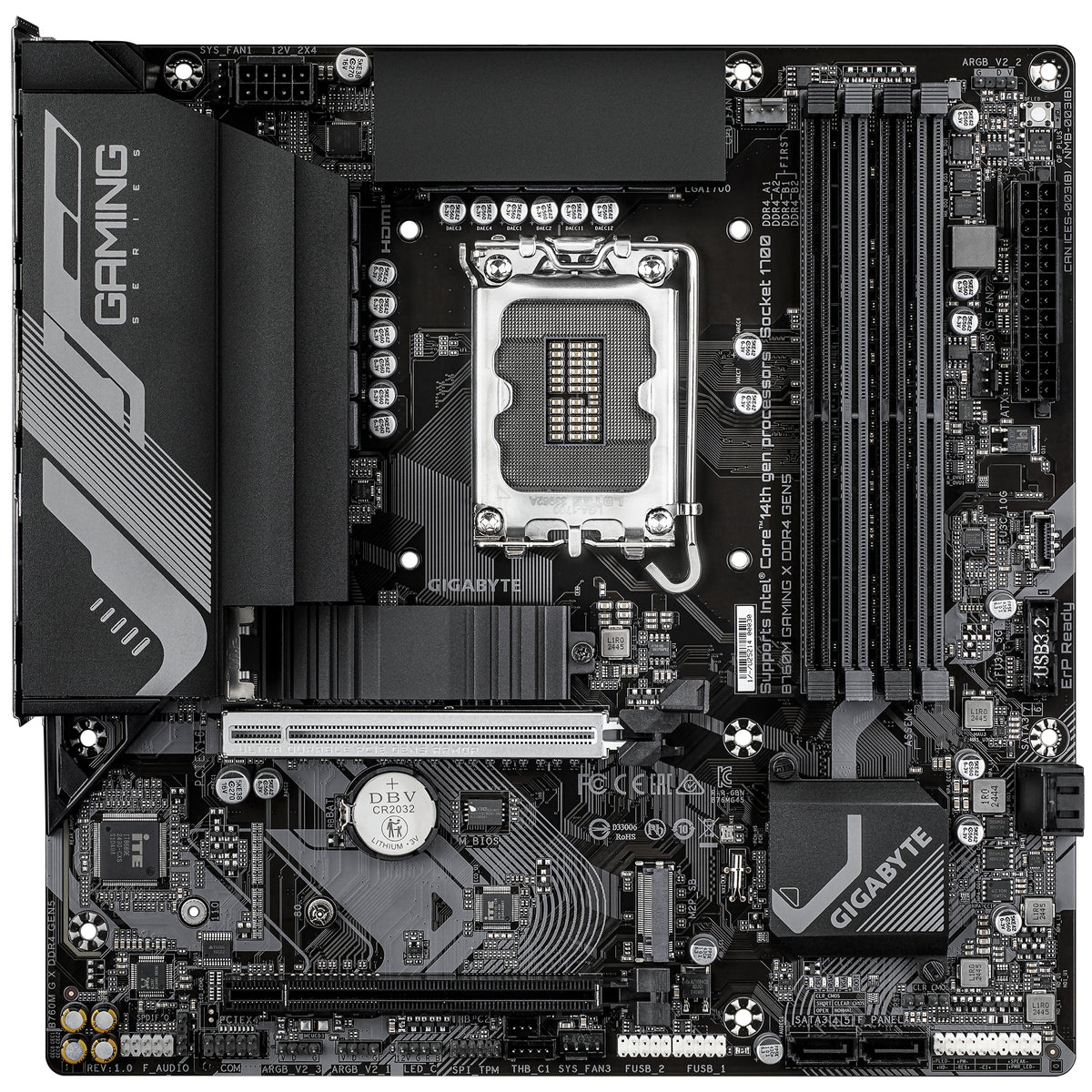 Gigabyte B760M Gaming X DDR4 GEN5 mATX Intel LGA1700