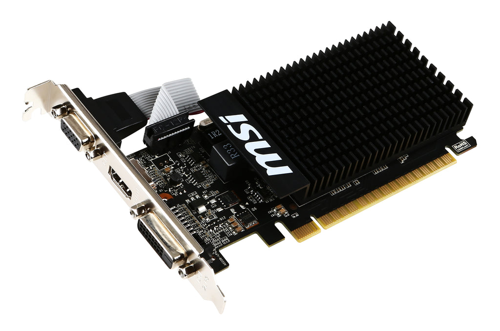 MSI GeForce GT 710 2GD3H LP - 2GB DDR3 Low Profile GPU