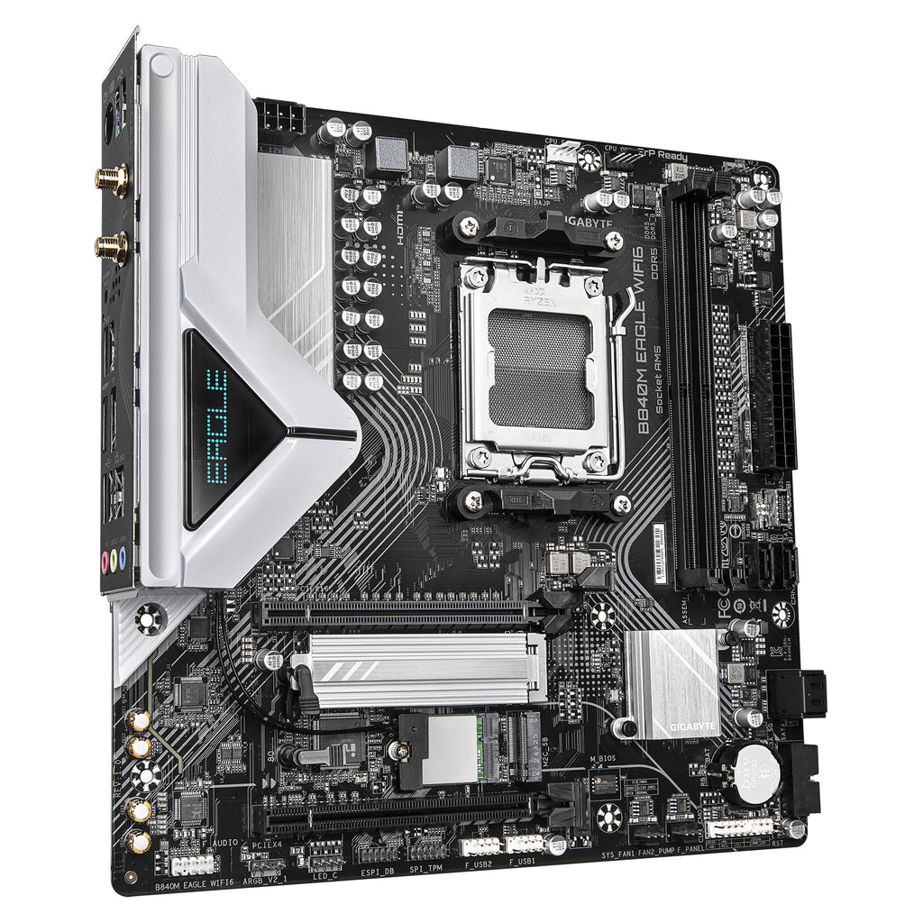 Gigabyte B840M Eagle WiFi6 AM5 Micro-ATX DDR5 Motherboard