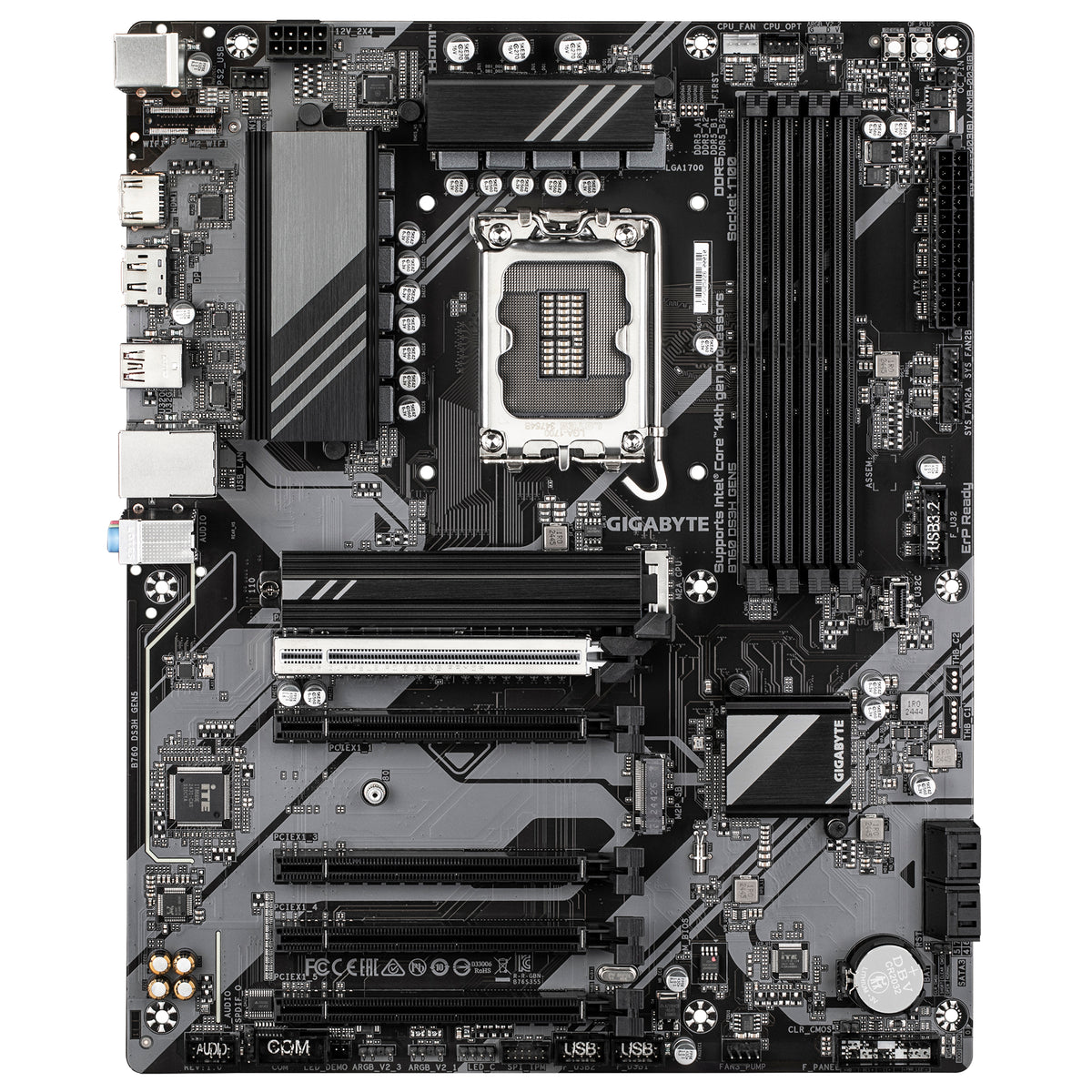 Gigabyte B760 DS3H GEN5 ATX Motherboard - LGA1700, DDR5