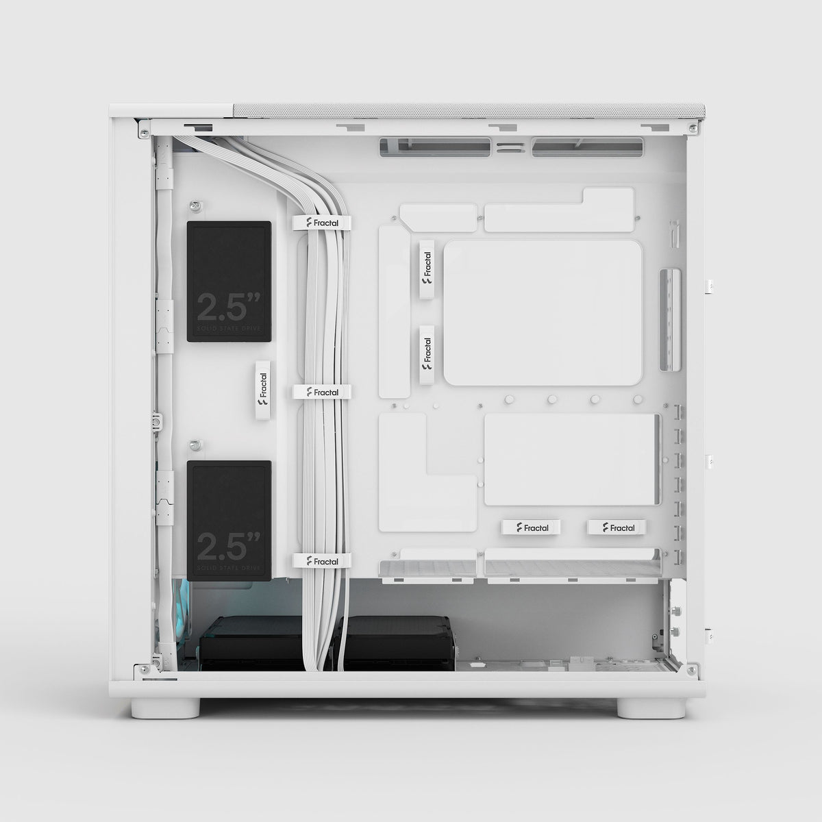 Fractal Design Epoch XL White RGB PC Case - ATX, 3x140mm