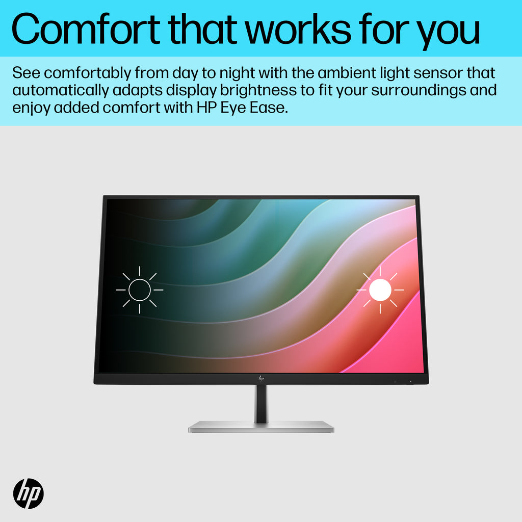 HP E27k G5 27" 4K UHD USB-C Monitor - IPS, 60Hz, 350cd/m²