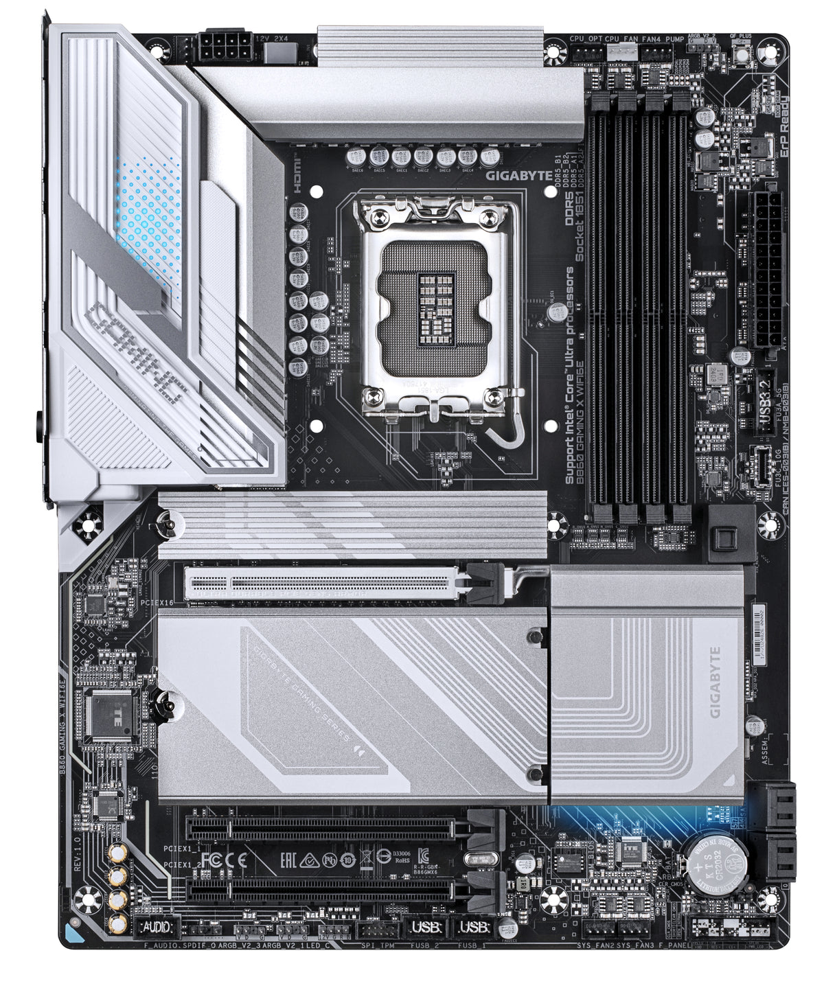 Gigabyte B860 GAMING X WIFI6E ATX Intel LGA1851 Motherboard