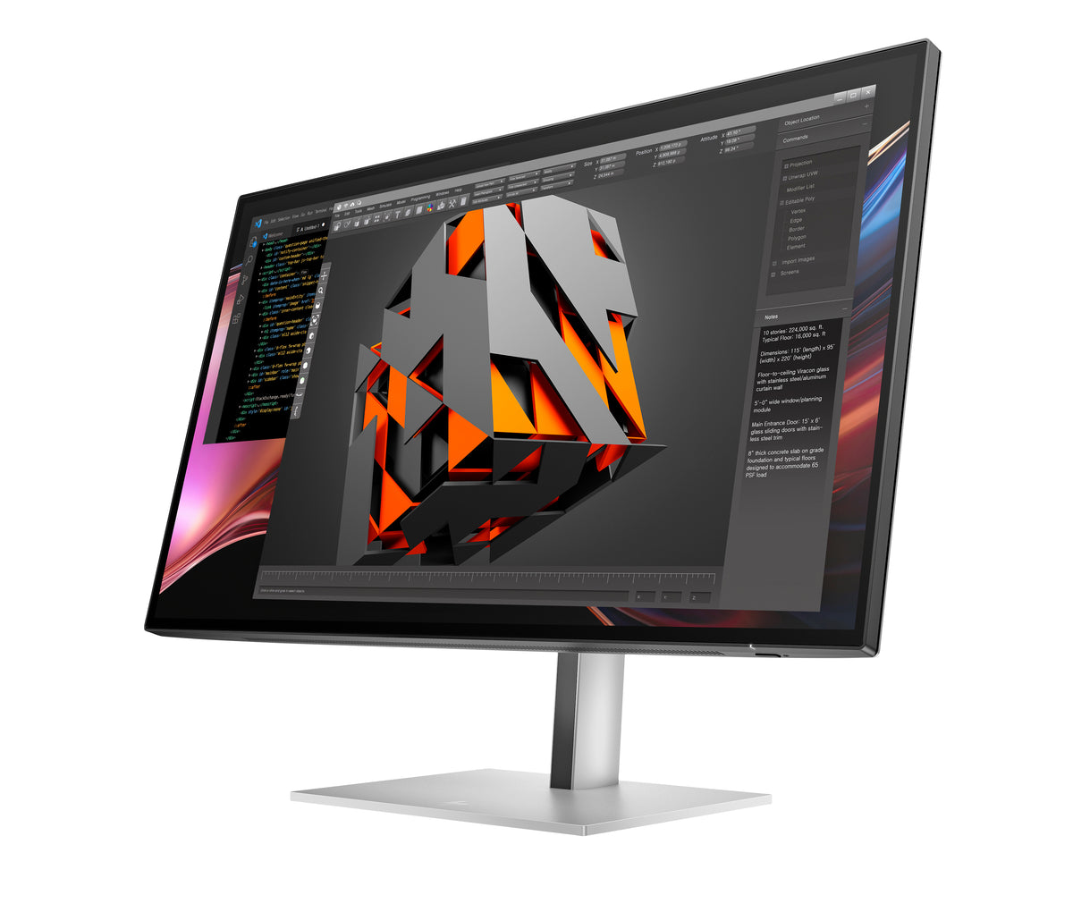 HP 727pu Series 7 Pro 27" QHD Thunderbolt 4 Monitor