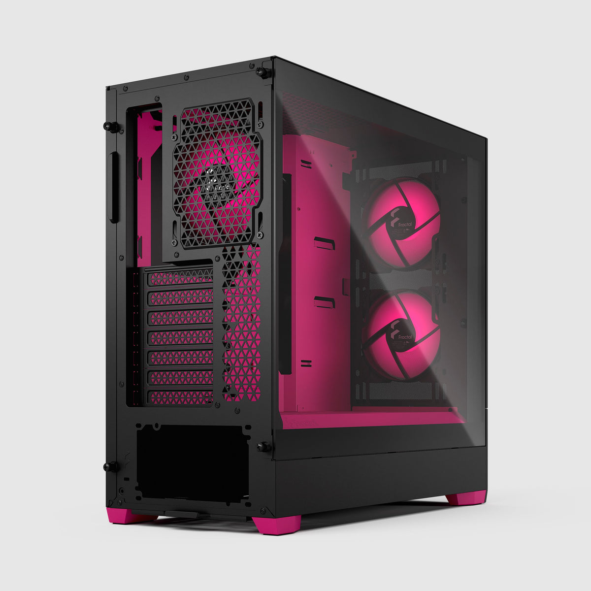 Fractal Design Pop Air RGB Magenta Core TG Mid-Tower Case