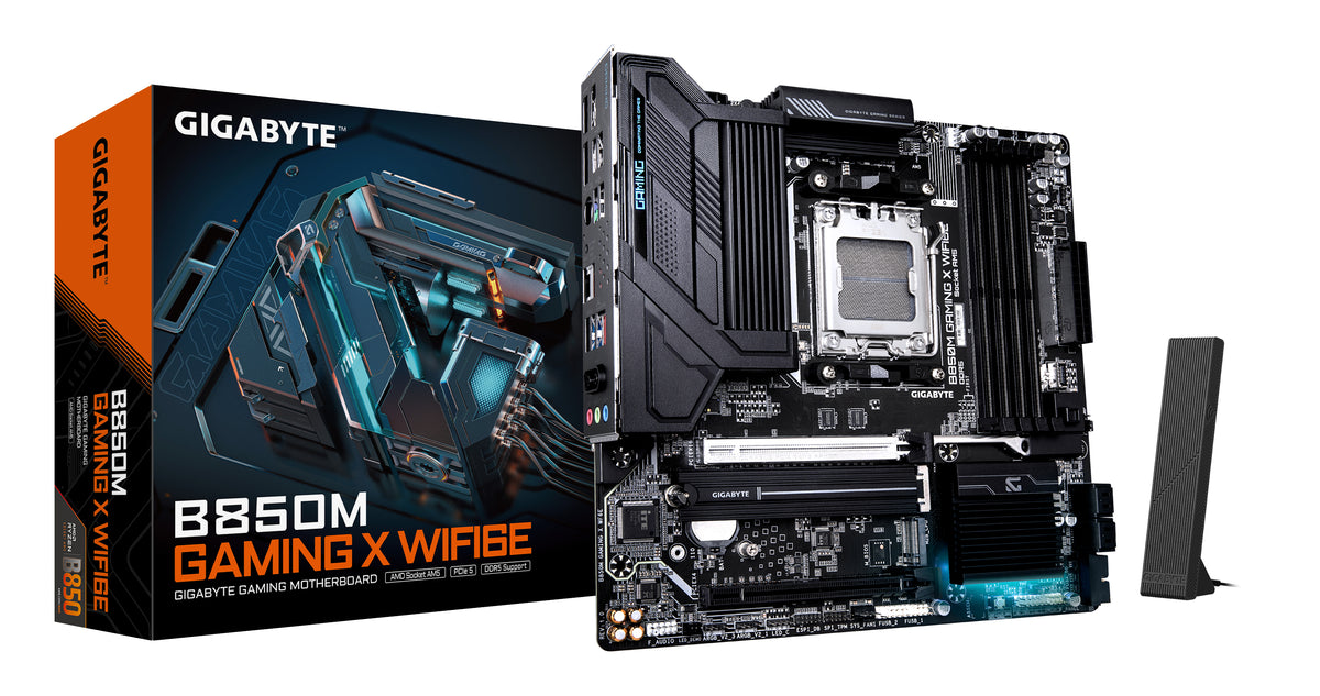 Gigabyte B850M Gaming X WiFi 6E AM5 mATX Motherboard DDR5