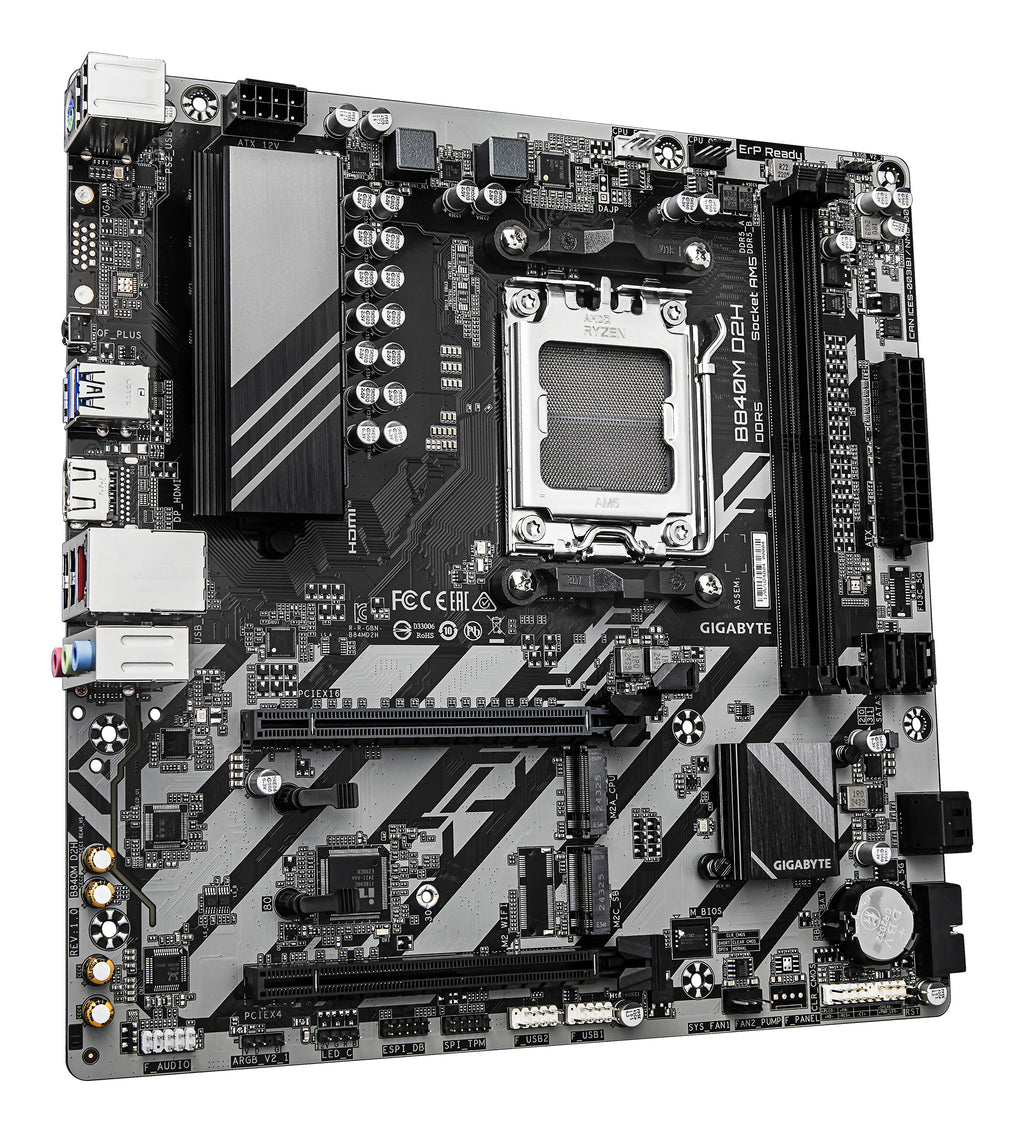 Gigabyte B840M D2H AM5 Micro-ATX DDR5 Motherboard