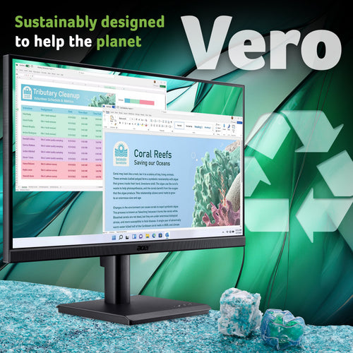 Acer Vero V227Q J0bi 22" FHD IPS LED Monitor - HDMI, VGA