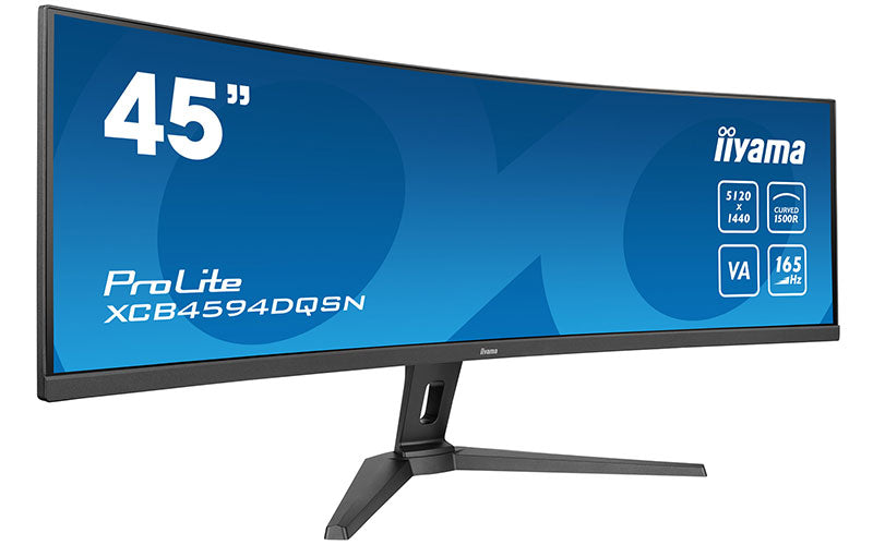 iiyama ProLite XCB4594DQSN-B1 44.5" Curved DQHD Monitor