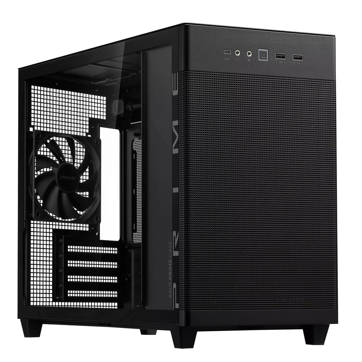 ASUS Prime AP201 TG Black MicroATX Case