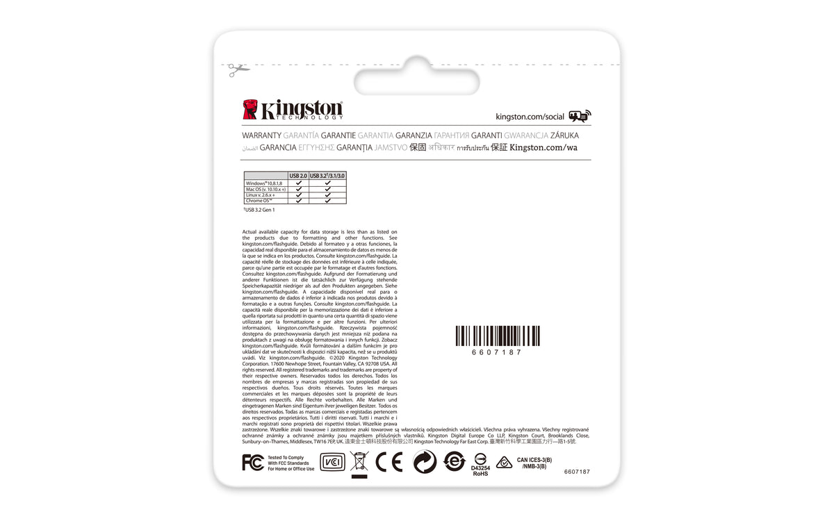 Kingston DataTraveler Kyson 64GB USB 3.2 Flash Drive