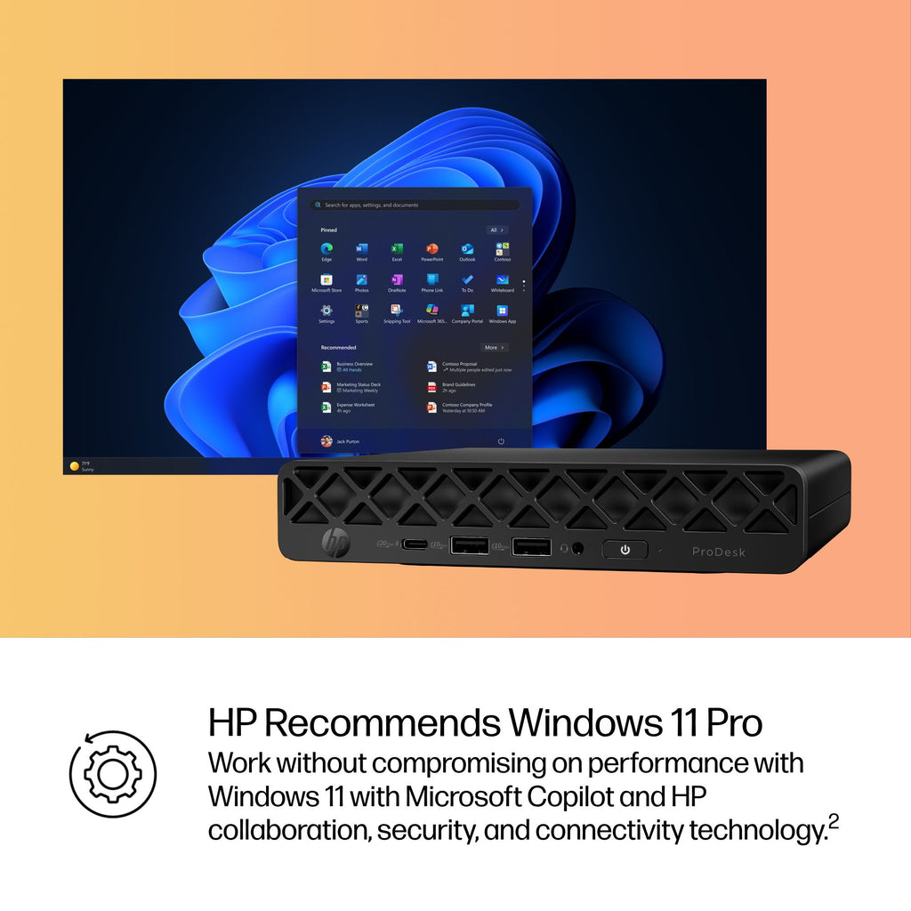 HP ProDesk 4 Mini G1i AI PC – Core Ultra 5, 16GB, 512GB SSD
