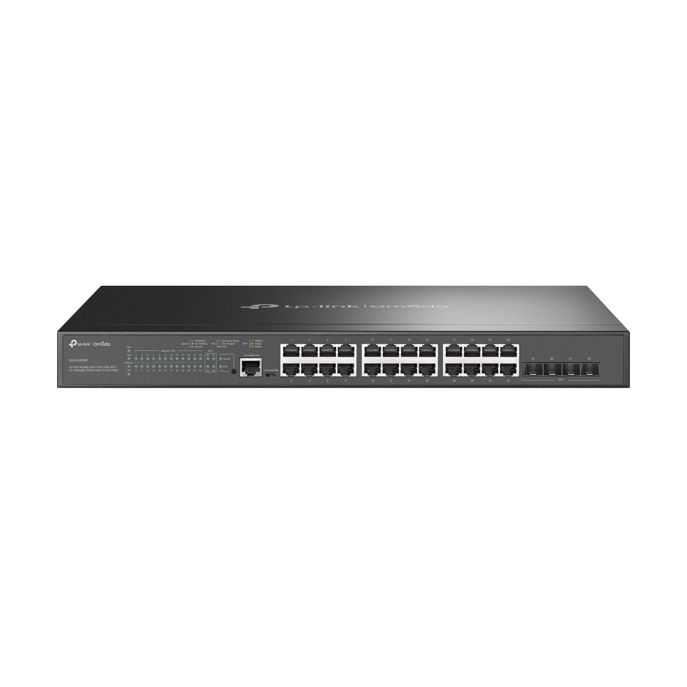 TP-Link TL-SG3428XMP 24-Port PoE+ Gigabit L2+ Managed Switch 384W