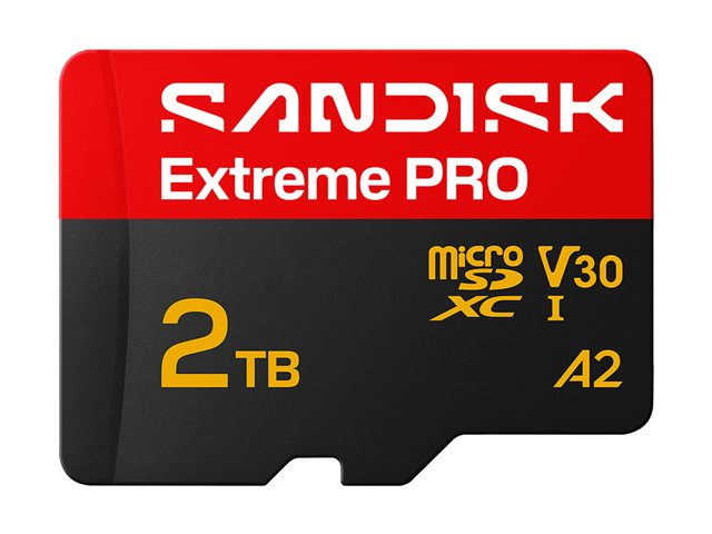 SanDisk Extreme PRO microSDXC UHS-I Card with Adapter