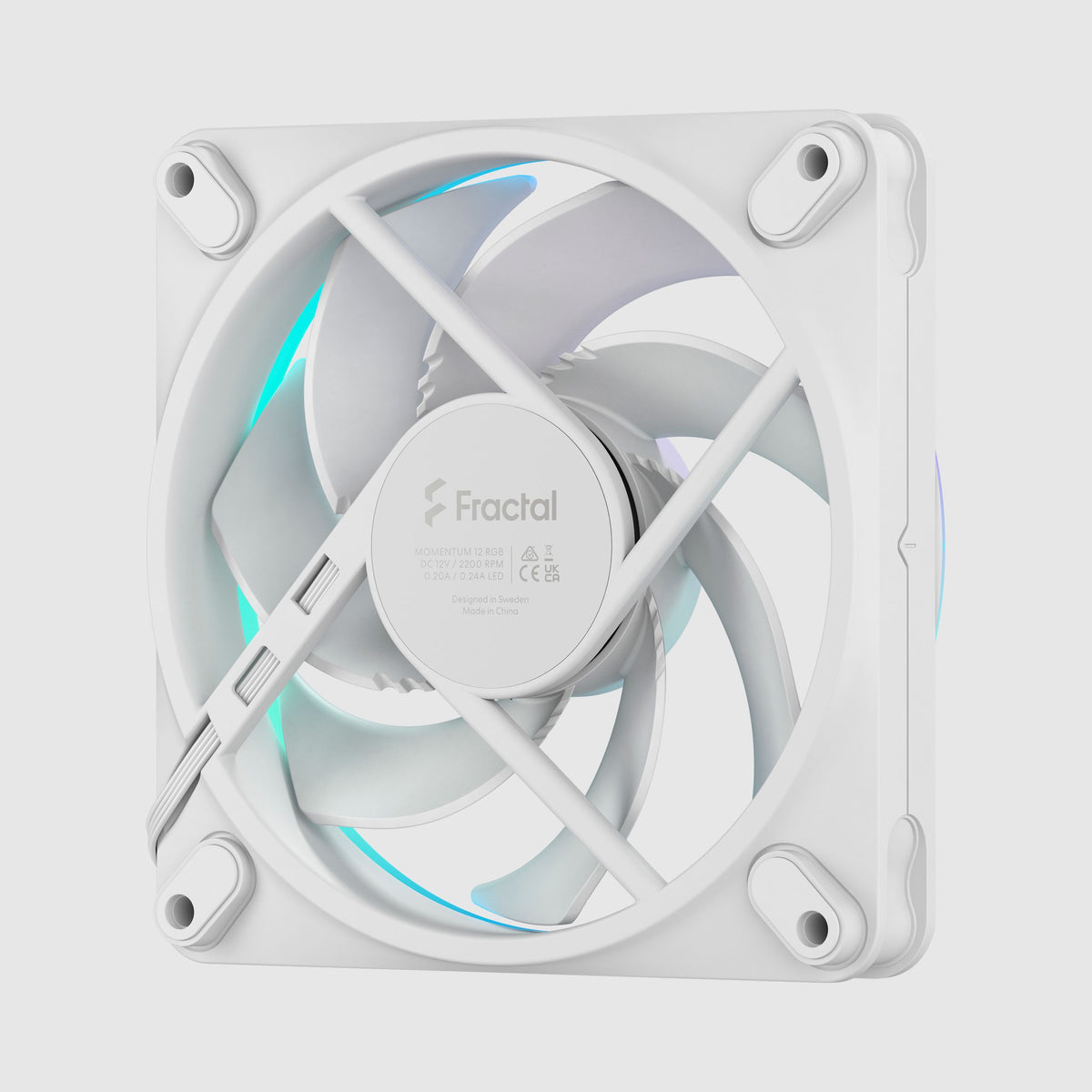 Fractal Design Momentum 12 RGB 120mm ARGB PWM Case Fan