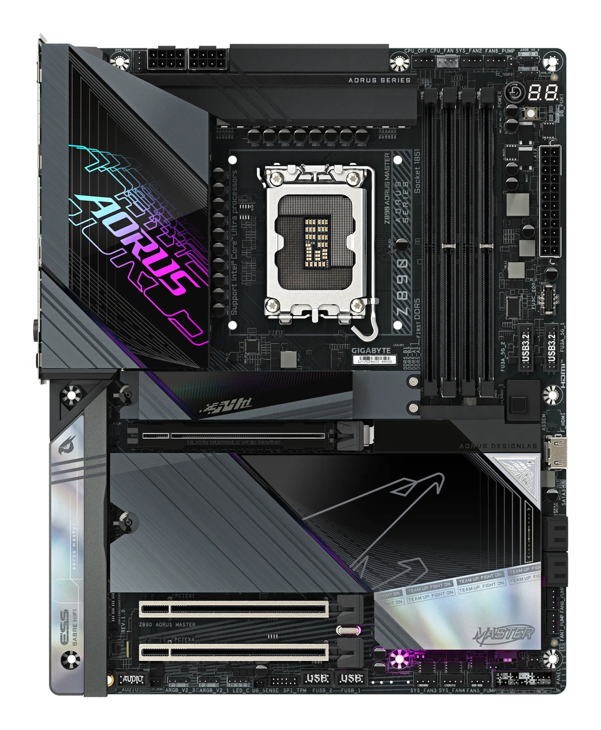 Gigabyte Z890 AORUS MASTER Intel LGA1851 ATX Motherboard