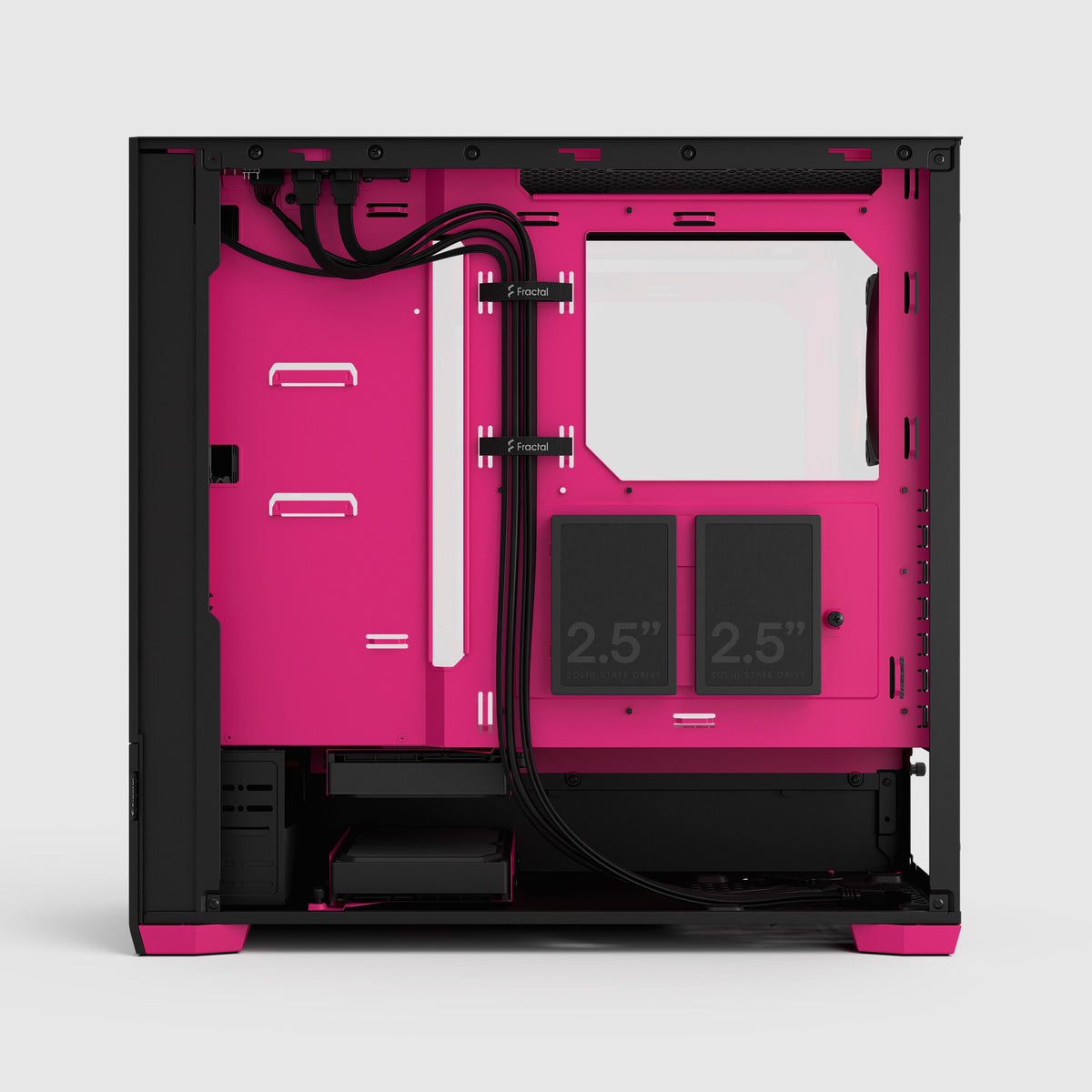 Fractal Design Pop Air RGB Magenta Core TG Mid-Tower Case