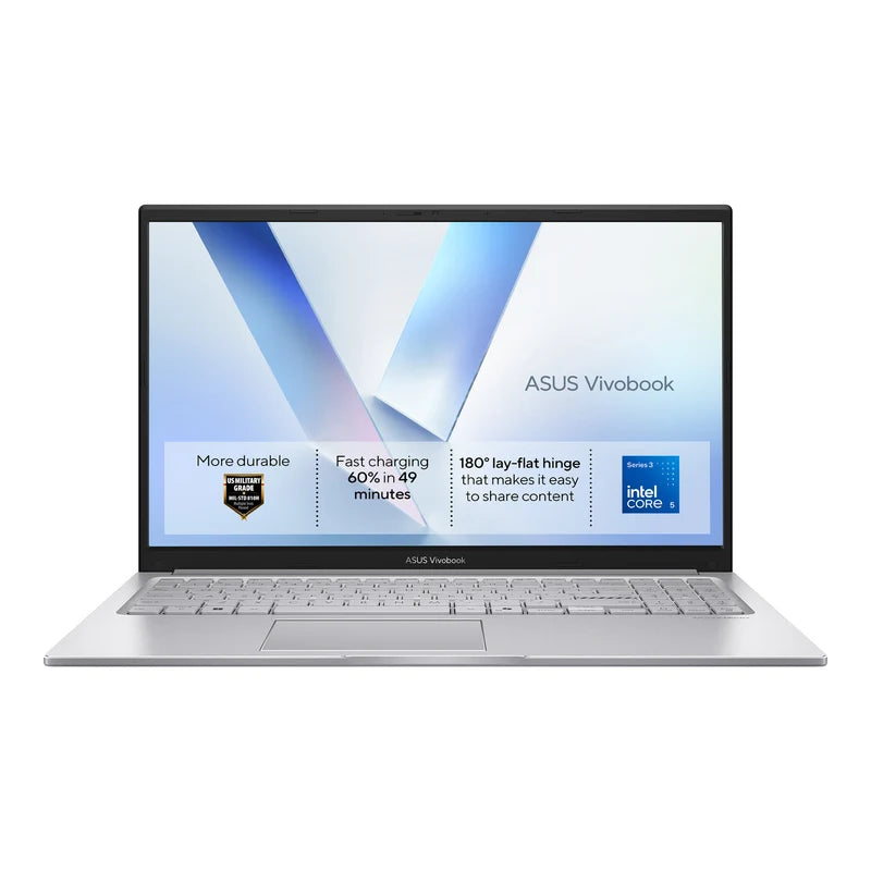 ASUS Vivobook 15 X1504MA-BQ518W Intel Core 5 320 Laptop 15.6" Full HD 8 GB DDR5-SDRAM 256 GB SSD Wi-Fi 6