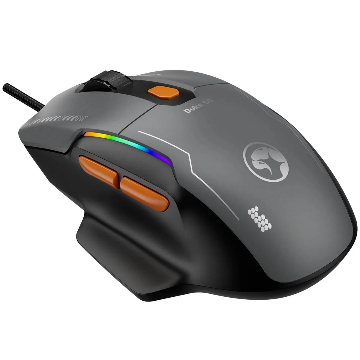 Marvo Duke 50 M368 Wired Gaming , 6 DPI levels (800 - 12800), 1000Hz Polling Rate, 13 Mode RGB Backlighting, 68g mouse