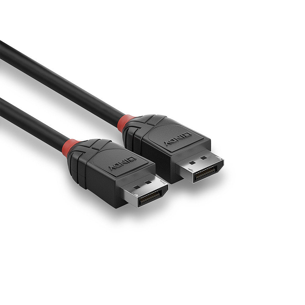 Lindy 36493 DisplayPort 1.2 Cable Black Line 3m 4K@60Hz