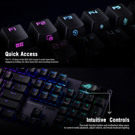ASUS ROG Strix Scope II X RGB Mechanical Keyboard
