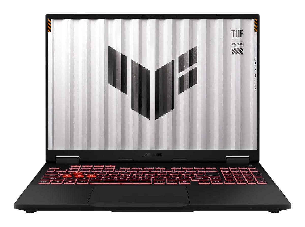 ASUS TUF Gaming A16 FA608UP-TU131W AMD Ryzen™ 7 260 Laptop 40.6 cm (16") WUXGA 16 GB DDR5-SDRAM 1 TB SSD NVIDIA® GeForce RTX™ 5070 Laptop GPU Wi-Fi 6E (802.11ax) Windows 11 Home Grey QWERTZ German