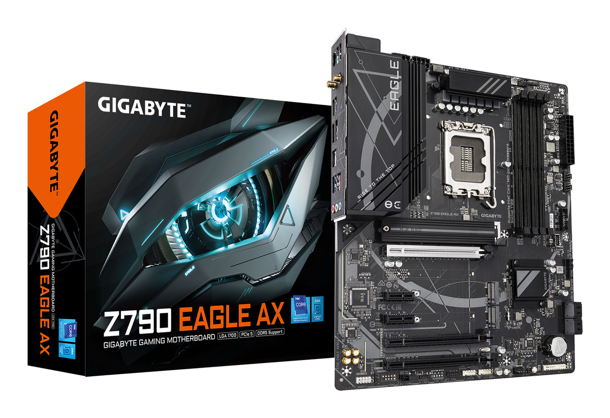 Gigabyte Z790 Eagle AX LGA1700 ATX DDR5 Wi-Fi 6E Motherboard
