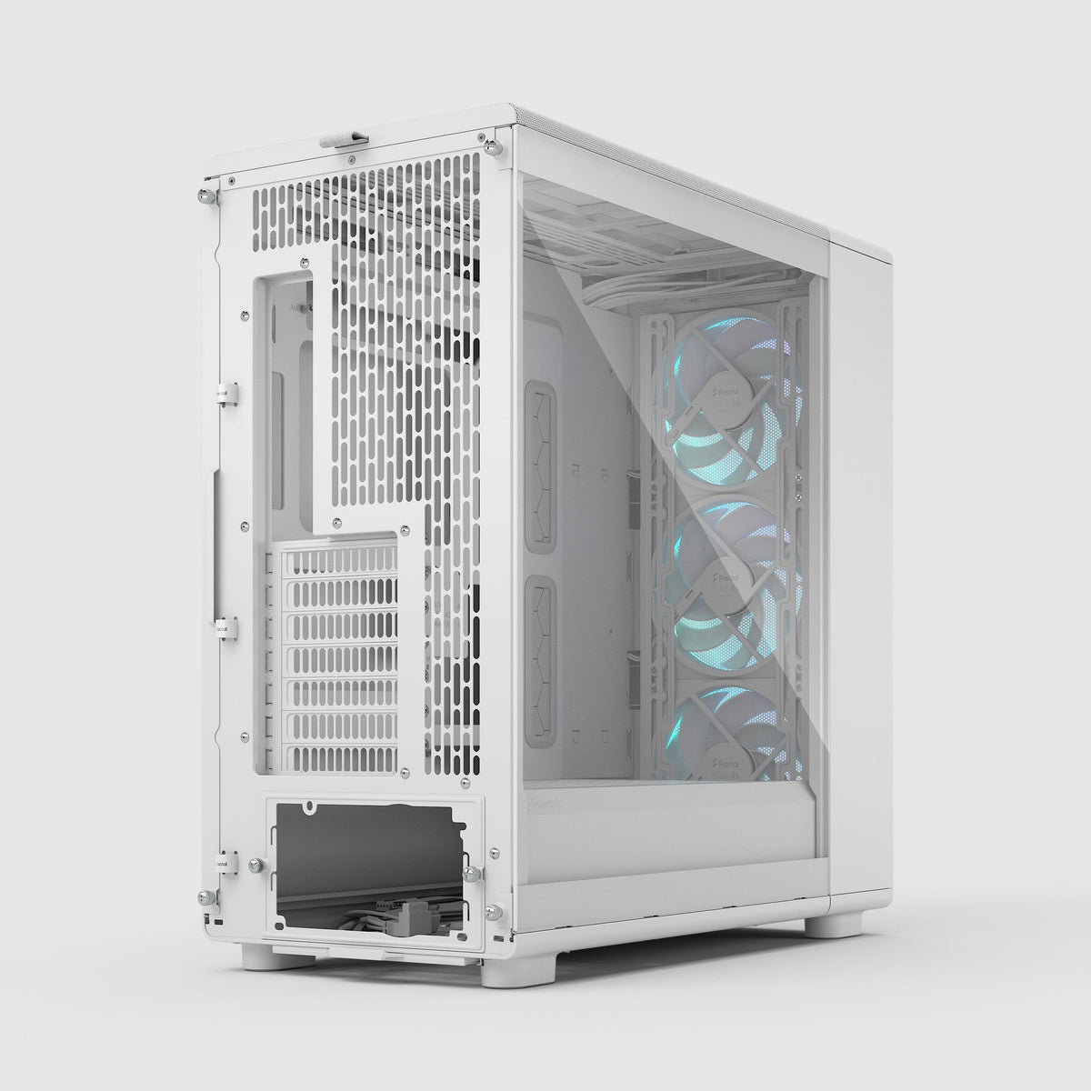 Fractal Design Epoch XL White RGB PC Case - ATX, 3x140mm