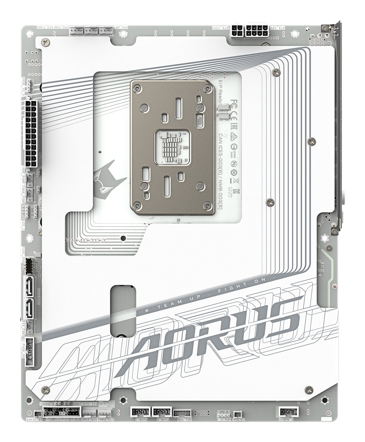 Gigabyte X870 AORUS STEALTH ICE AM5 Motherboard - Wi-Fi 7