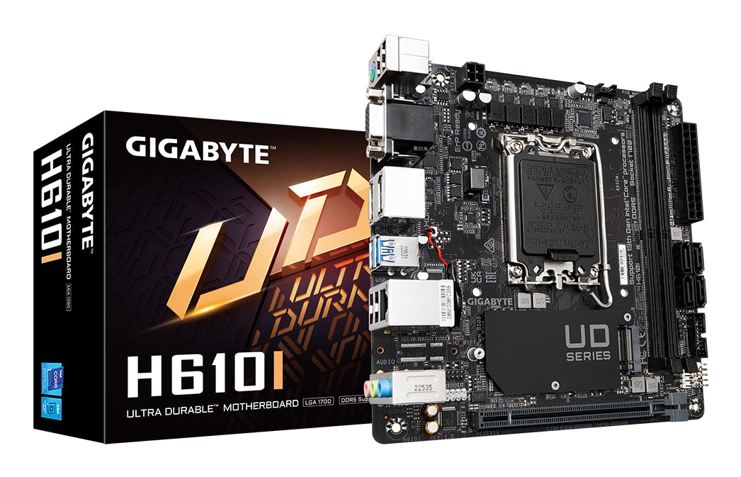 Gigabyte H610I LGA 1700 Mini-ITX DDR5 Motherboard - H610