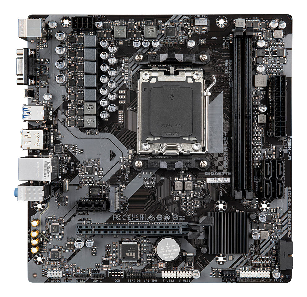 Gigabyte B650M S2H AMD AM5 Micro-ATX DDR5 Motherboard