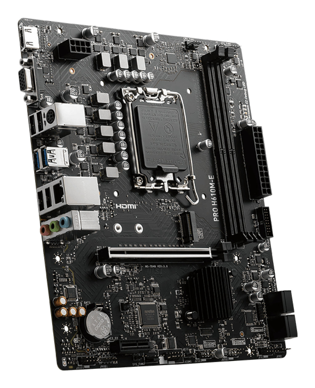 MSI PRO H610M-E DDR4 Micro-ATX LGA1700 Motherboard