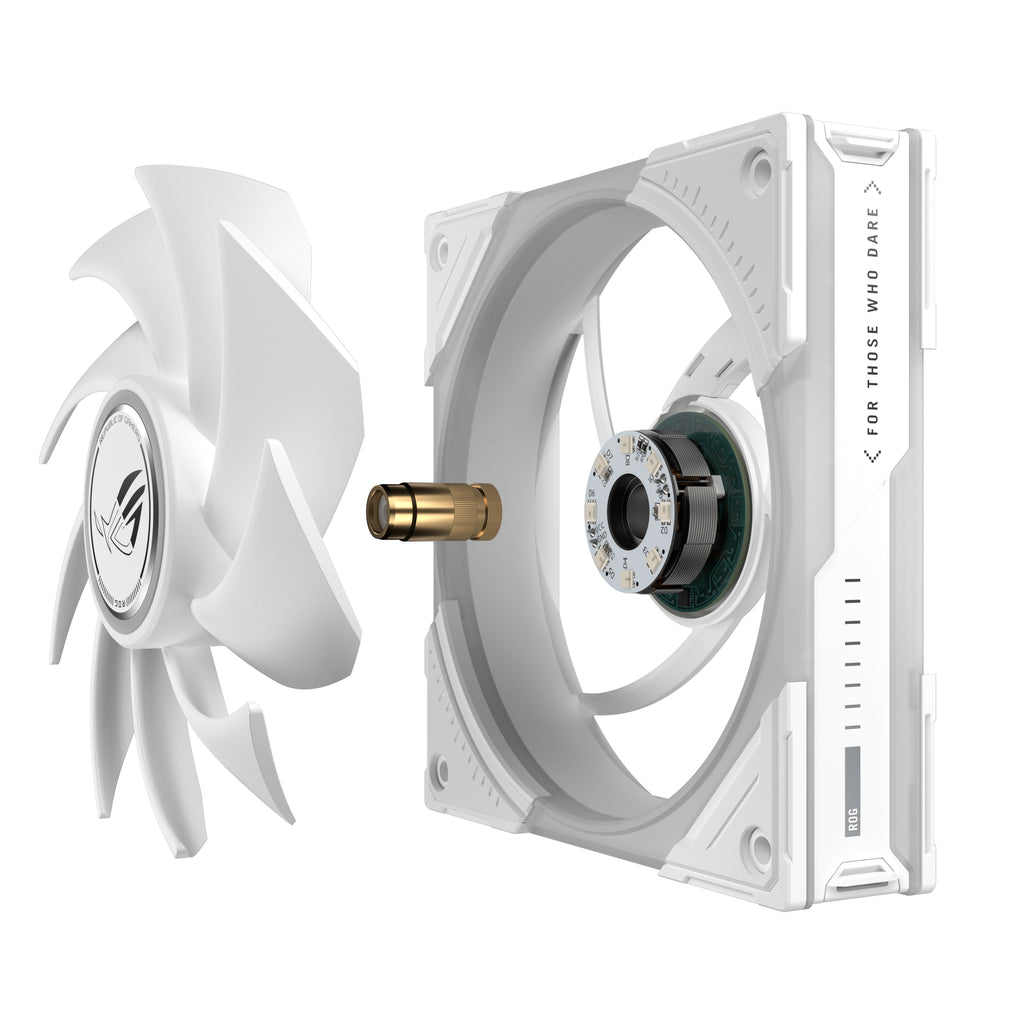 ASUS ROG Eurux GR120 ARGB Fan White Edition - 120mm PWM