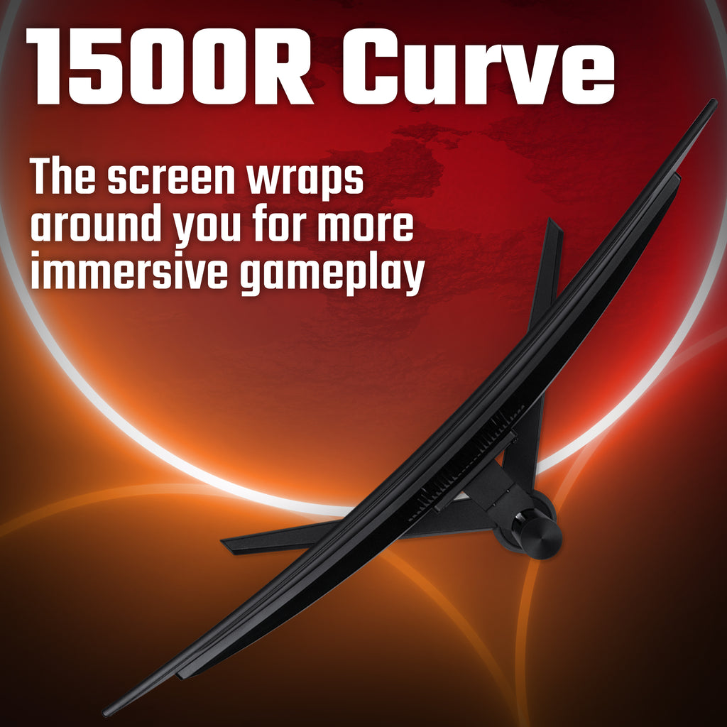 Acer Nitro XZ322QU V3 31.5 QHD 180Hz Curved Gaming Monitor