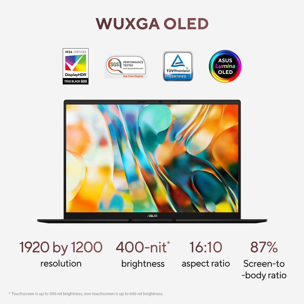 ASUS Zenbook 14 OLED UM3406GA-QD034W - Ryzen AI 5, 16GB, 1TB