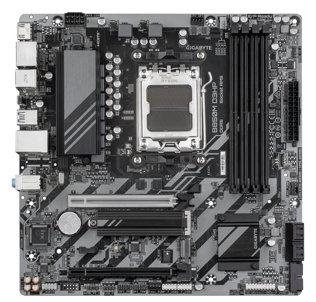 Gigabyte B850M D3HP AMD AM5 Micro-ATX DDR5 Motherboard