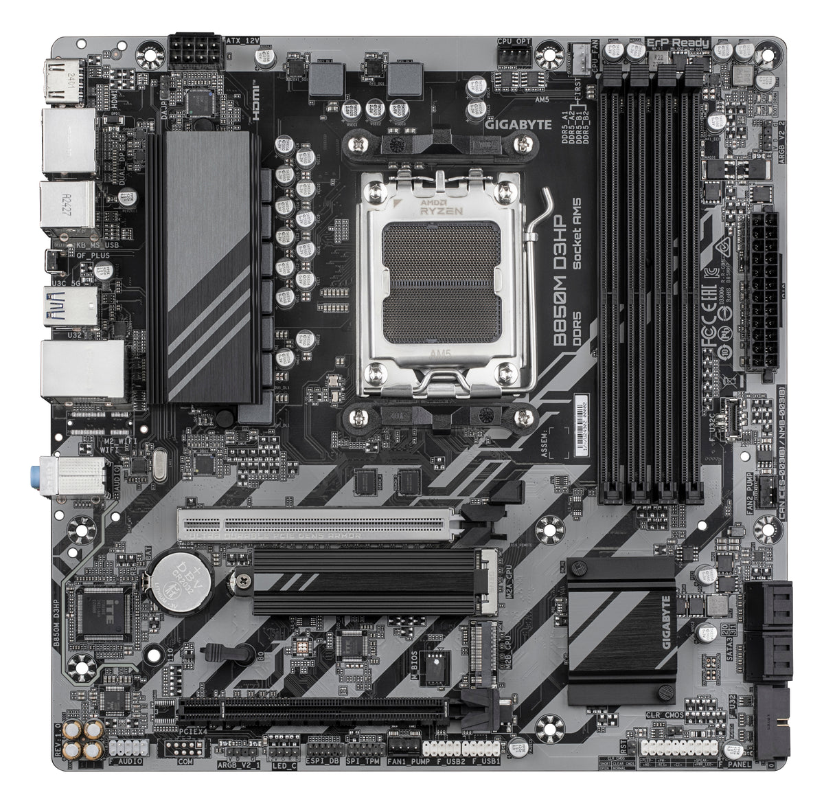 Gigabyte B850M D3HP AMD AM5 Micro-ATX DDR5 Motherboard