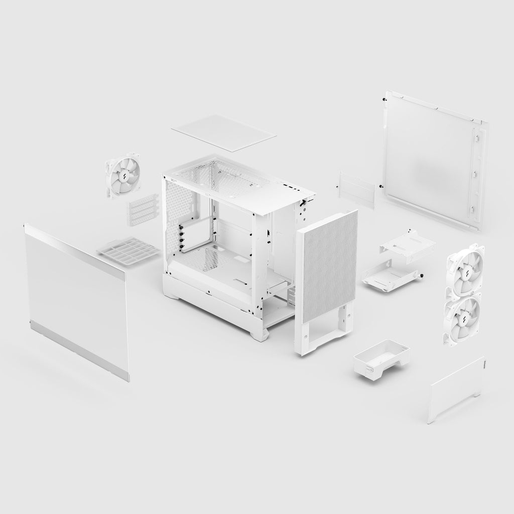 Fractal Design Pop Mini Air RGB White TG - mATX Case
