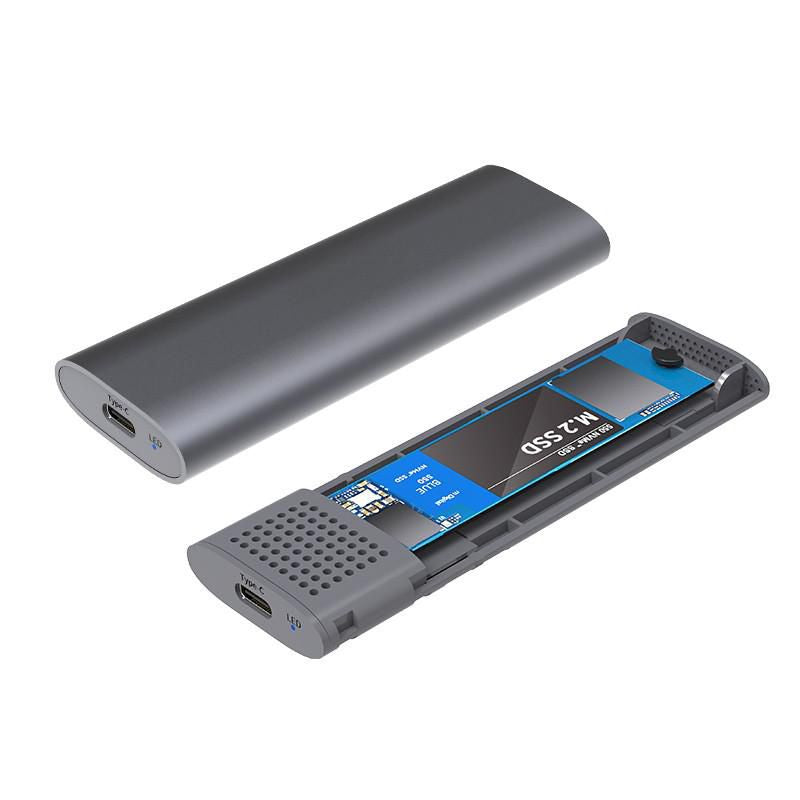 Maiwo K1689 USB-C 3.2 Gen2 10Gbps SATA/NVMe M.2 SSD Enclosure
