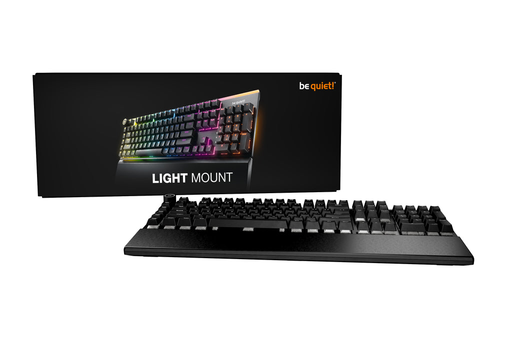 be quiet! Light Mount Silent Linear ARGB Mechanical Keyboard