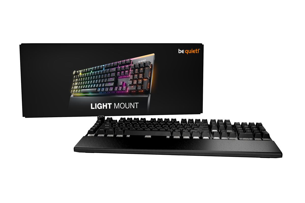 be quiet! Light Mount Silent Linear ARGB Mechanical Keyboard